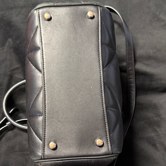 Coach Black Quilted Satchel - Picture 3 of 7